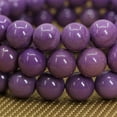 thumbnail image 4 of Angelstones Pierres Précieuses Naturelles de Grade A en Lavendar et Phosphosidérite, Guérison, Perles Rondes de 10 mm, Bracelet Perlé Extensible Élastique 7 Pouces Unisexe, 4 of 4