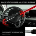 thumbnail image 5 of Steering Wheel Lock, Heavy Duty Anti-Theft Car Device Wheel Lock with 2 Keys, Adjustable Steering Wheel Locking Gear Great Deterrent for Vehicle Security, Car Accessories, 5 of 6
