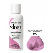Adore Semi-Permanent Hair Color #193 Soft Lavender, 4 oz