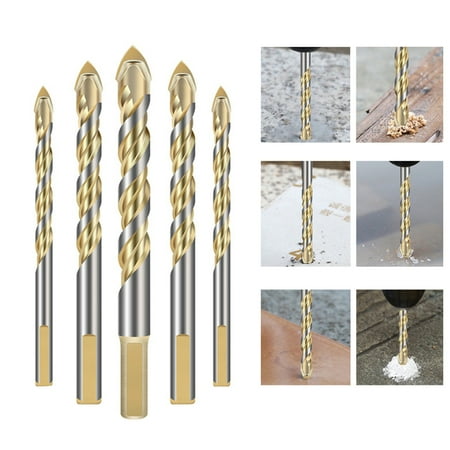 

5-12mm Alloy Triangle Drill Bit Tiling Cement Glass Marble Hole Drilling Tool