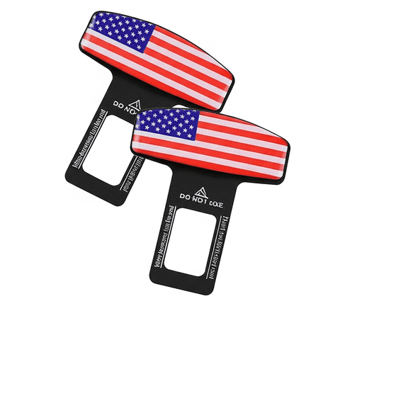 2pcs Car Seat Belt Clip,Car Seat Belt Plug Slot Lock,Red