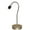Nickel/Black, variant on Simpla 200603-01 Focused Beam Natural Light Desk Lamp - Gold Shade