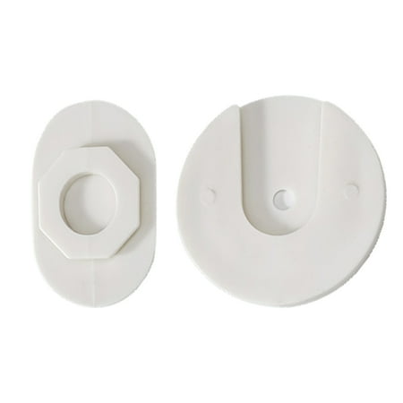 

CHAMAIR Wall-mounted Socket Holder Retainer Self-Adhesive Insert Type Power Strip Stand