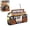 C-Multicolor, variant on chanbrick Retro Fridge Building Set Mini Not Compatible with Lego Vintage Home Appliance Decor Gift for Adults 578 Pcs