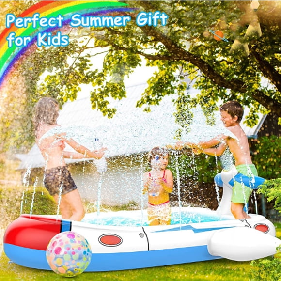 Piscina inflable, piscina de rociadores inflables dirigible piscina de rociadores inflables piscina de rociadores máxima confiabilidad