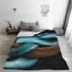 thumbnail image 5 of Balery Blue Viper Snake Manta de Felpa Suave y Acogedora – Cobija de Franela Aterciopelada para Cama, Lavable y Cálida para Sofá, Mascotas, Transpirable-80"x60", 5 of 7