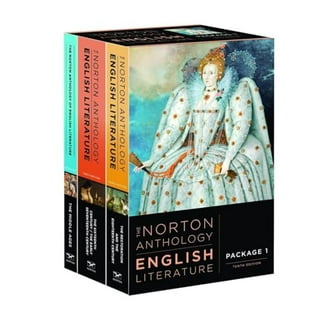 The Norton Anthology of English Literature, (Paperback) - Walmart.com