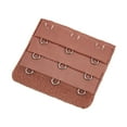 thumbnail image 1 of fastboy Extension Strap Bra Extender Buckle 3 Hook Women Accessories Practical Elastic Multicolor Clips Tight 3 Rows Underwear coffee, 1 of 5