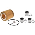 thumbnail image 1 of Engine Oil Filter Hu816x For E60 E82 E88 With Set Of 3 Engine Oil Filtrate And O-ring For Mini Coop, 1 of 4
