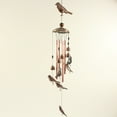 thumbnail image 1 of Campanas de viento de cobre hechas a mano con 6 caballos | Campanas de aluminio y hierro de 10 tonos | Decoración de 89 cm para exteriores e interiores, ideal para jardín, patio o habitación infantil, 1 of 5