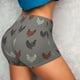 thumbnail image 4 of Fotbe Rooster Shorts Sin Costuras – Shorts Deportivos de Cintura Alta para Mujer, Elásticos para Gimnasio, Yoga, Running o Ciclismo-Medium, 4 of 8