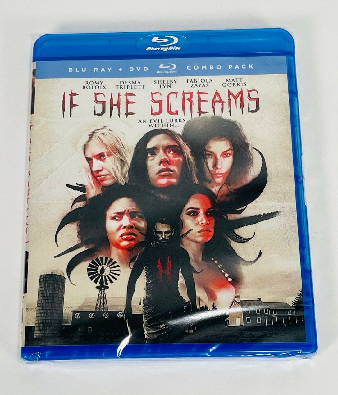 ECHO BRIDGE ENTERTAINMENT If She Screams Blu-Ray + DVD 2021 (Blu-ray)