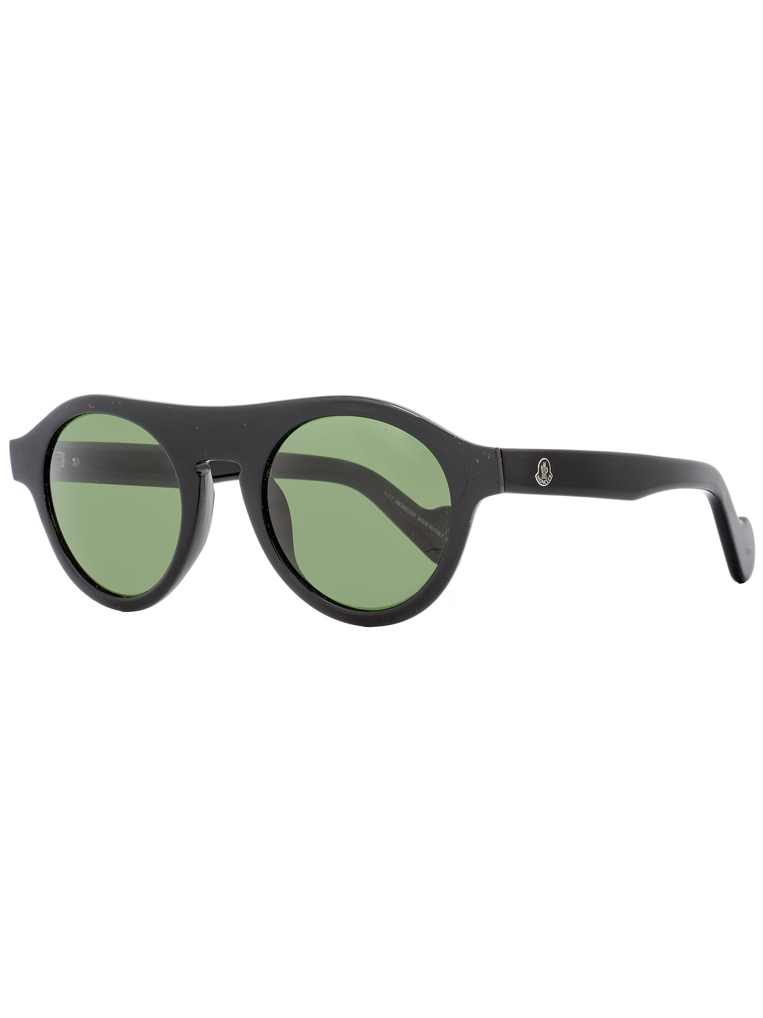 Moncler Round Sunglasses ML0039 01N Black 48mm 0039 - Walmart.com