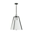 thumbnail image 2 of Mansfield 3-Light Pendant in Matte Black, 2 of 6