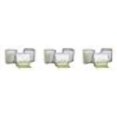 thumbnail image 3 of PM Company Rouleaux Sans Carbone Perfection Two Ply, 3 X 95 Pieds, Blanc/canari, 50 Rouleaux par Carton (07901) (Lot de 3), 3 of 4