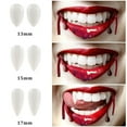 thumbnail image 2 of FRCOLOR  Realistic Fangs Teeth Vampire Easy to Put Halloween Costumes Decorations, 2 of 8