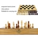 thumbnail image 1 of Juego De Ajedrez De Madera Tablero De Ajedrez De Viaje Plegable Juego De Ajedrez De Madera Tablero De Ajedrez Tablero De Ajedrez De Viaje Plegable Para Regalo De Viaje Familiar ANGGREK Otros, 1 of 8