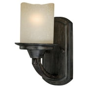 Vaxcel - Halifax 1-Light Bathroom Light in Rustic Style 9.75 Inches Tall and 5