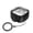 Black, variant on Dteck Secure Lock for Samsung Galaxy Buds 4 Pro Case / Buds 4 Case Clear, Shockproof Hybrid PC + TPU Skin with Carabiner,Black