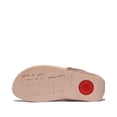 thumbnail image 4 of Flip Flop FitFlop LULU de piel para mujer en oro rosa, 4 of 5