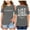 Grey, variant on Toddler Girls T Shirts Graphic Letter Print Short Sleeve Shirts Cut-Out Design Crewneck Pullover Undershirt Girl Shirts Size 3-4 Years