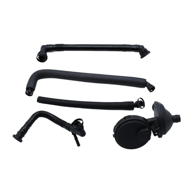 Kit de manguera de ventilación,Kit de manguera de ventilación de la válvula de ventilación del cárter de PCV,Reemplazo de metal 11617501566 11611432559,11617504535 11157532649 11617504536
