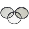 thumbnail image 4 of ProOptic 72mm Digital Essentials Filter Kit, with Ultra Violet (UV), Circular Polarizer and Neutral Density 2 (ND2) Filters, with Pouch, 4 of 5