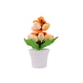 thumbnail image 2 of Easter Orange Easter Eggs Mini Indoor Potted Ornament foam Supplies, Including 1* Easter flower pot plant, Perfect for Family Gathering and Holiday Gift, 2 of 8