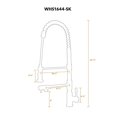 thumbnail image 5 of Whitehaus Collection WHS1644-SK-PSS Robinet d'Eau Monotrou Sans Plomb et Commercial - Acier Inoxydable Poli, 5 of 5