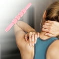 thumbnail image 2 of Unique Bargains 1 Pc Comfortable Wolf Tooth Massage Stick  14.06"x1.97" Pink, 2 of 6