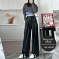 thumbnail image 1 of Pantalones casuales adelgazantes de pierna recta para mujer de Maillard, pantalones acampanados de cuero sintético, pantalones de moto de otoño e invierno, estilo francés, dinero, 1 of 4