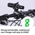 thumbnail image 3 of Greeniant Soporte de luz Plástico Goma Accesorios para ciclismo Tamaño compacto Lámpara multipropósito Montaje Liberación rápida Suministros para Type3 NO3 Greeniant OD026597-05, 3 of 6