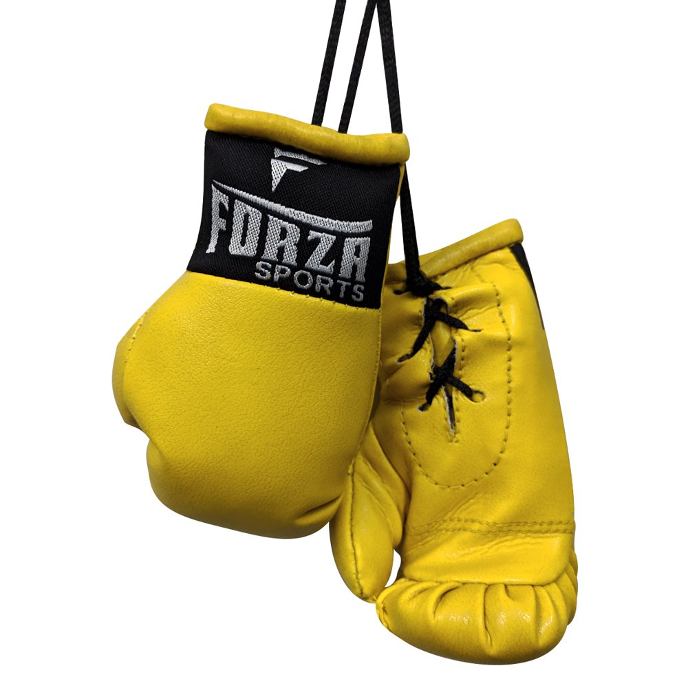 Forza Sports Mini Boxing Gloves Yellow