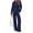 B-Navy Blue, variant on UVN Fall 2 Piece Outfit Set for Women Long Sleeve Top and Color Block Pants Ladies Casual Lounge Matching Set