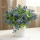 thumbnail image 1 of Plantas Verdes Artificiales De Plástico ramas de fruta artificial de espuma con forma de arándano para accesorios de fotografía, coronas navideñas y decoración del hogar (arándano). Rkxzt, 1 of 9