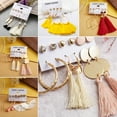 thumbnail image 5 of Grandest Birch 6Pcs/Set Bohemia Women Tassel Hook Earrings Ear Stud Set Jewelry Accessories Alloy, Tassel Clear, 5 of 8