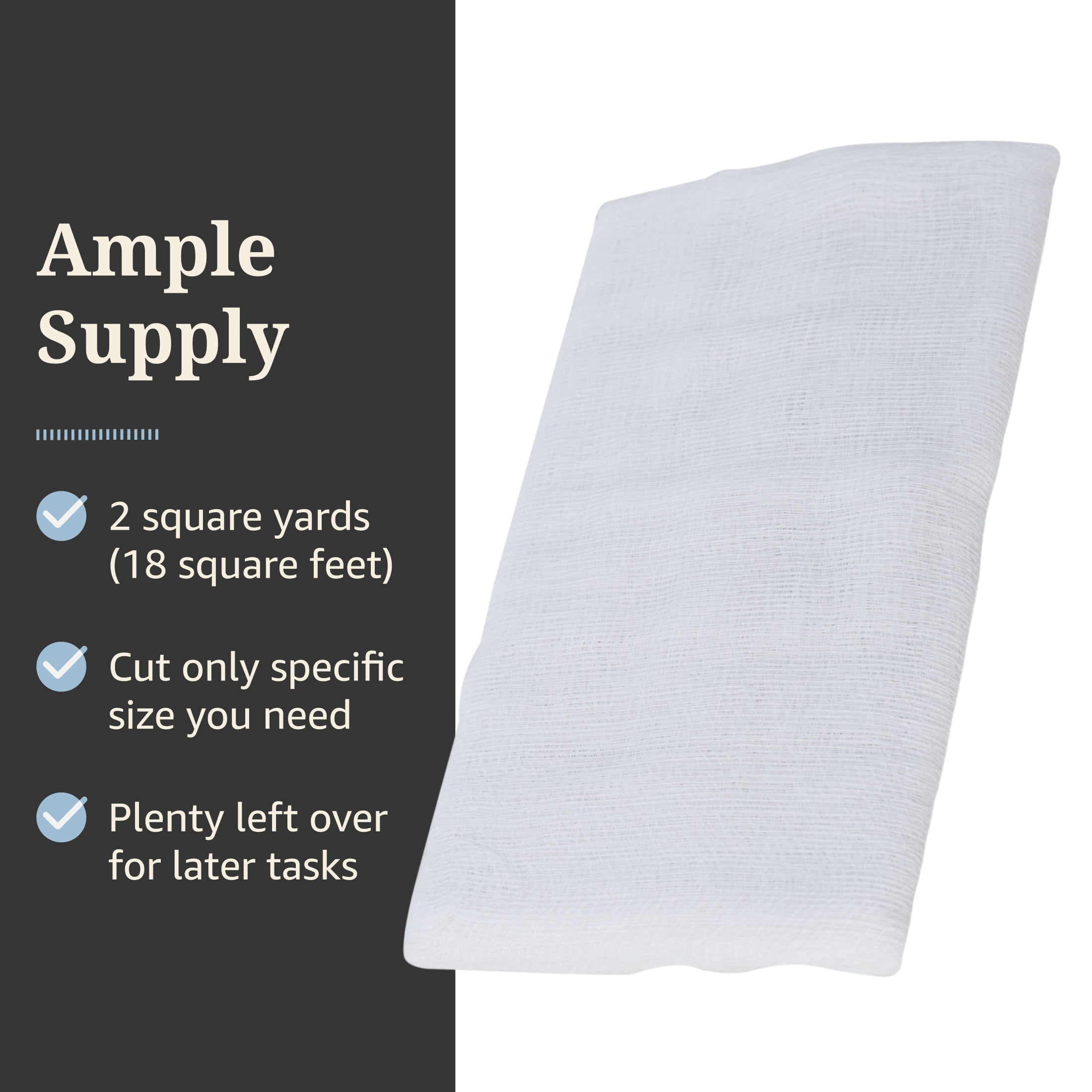 Farberware Professional 2 Square Yards Cotton Canning Cheesecloth White