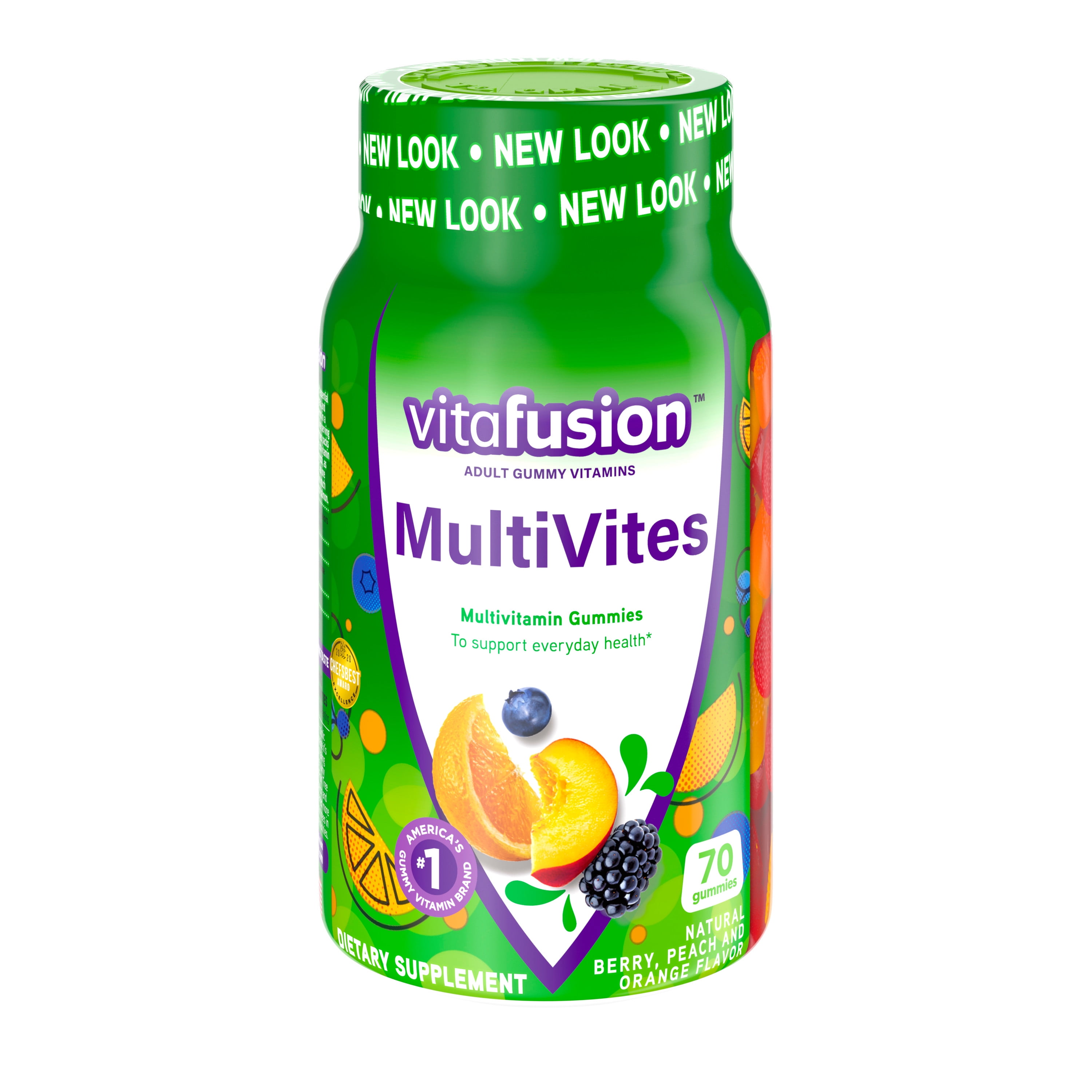 Vitafusion MultiVites Gummy Vitamins, 70ct