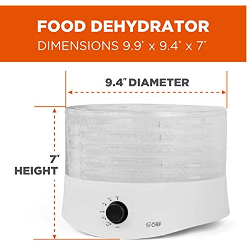 Buy Commercial Chef Food Dehydrator, Dehydrator for Food and Jerky