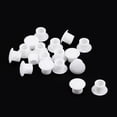 thumbnail image 3 of Uxcell 0.31'' Screw Cap Cover Locking Hole Plug Button Top Flush Type Plastic White 30pcs, 3 of 5