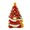 Three Battery B, variant on Dserhfy Lighted Christmas Gnome Tree Small Resin Faceless Old Man Christmas Tree Decoration for Holiday Home Office Room Tabletop Fireplace Decor