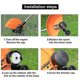 thumbnail image 3 of 4pcs Wa0037 Spool Cap Cover, For Worx Wg184 Wg168 Wg190 Weed Eater, 3 of 4