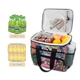 thumbnail image 2 of FORMRS Insulated Cooler Bag 24 Cans Capacity Soft Leakproof Lunch Box with Side Pockets, Art Cat, 2 of 7