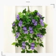 thumbnail image 6 of geerera Fake Hanging Flowers, Artificial Morning Glory Hanging Plants, Faux Spring Flowers, for Outdoor Front Door Patio Garden Balcony Home Decoration, 6 of 9