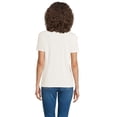 thumbnail image 2 of Lands' End Women's Petite Relaxed Supima Cotton Crew Neck T-Shirt, 2 of 5