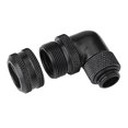 thumbnail image 5 of Black Brass Elbow Connector G1/4 Thread for PC Water Cooling Tubes, 5 of 5