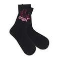 thumbnail image 2 of Milageto Valentine's Day Socks Classic Stretchy Breathable Girls Valentines Day Gifts white angle, 2 of 8