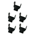 thumbnail image 1 of Justharion Roue de Remplacement pour Chariot Pliable 7 Pouces Roulement Double en Caoutchouc pour Chariot à Main Type 5 5Ensemble, 1 of 5