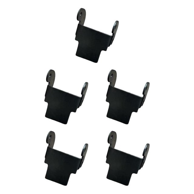 Justharion Roue de Remplacement pour Chariot Pliable 7 Pouces Roulement Double en Caoutchouc pour Chariot à Main Type 5 5Ensemble