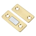 thumbnail image 4 of Unique Bargains Cabinet Magnetic Catch, 10 Pack Ultra Thin Cabinet Door Catch Adhesive Steel Cabinet Door Magnets, Golden, 4 of 5